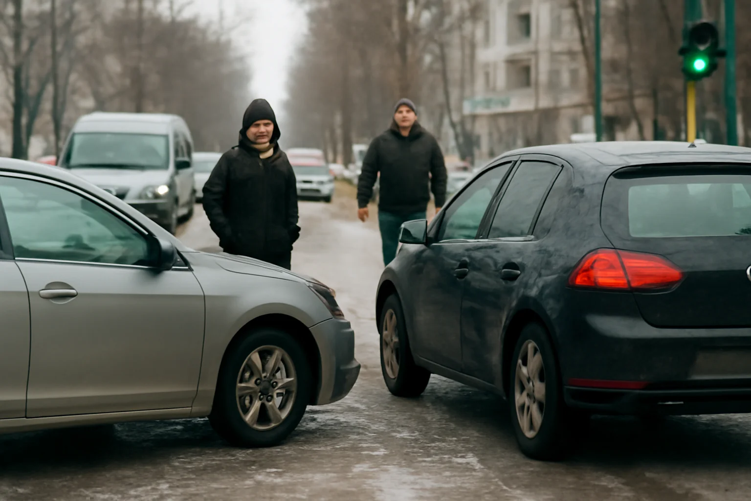 Polei periculos la Galați pe 17 ianuarie: zeci de persoane rănite, Primăria continuă intervențiile
