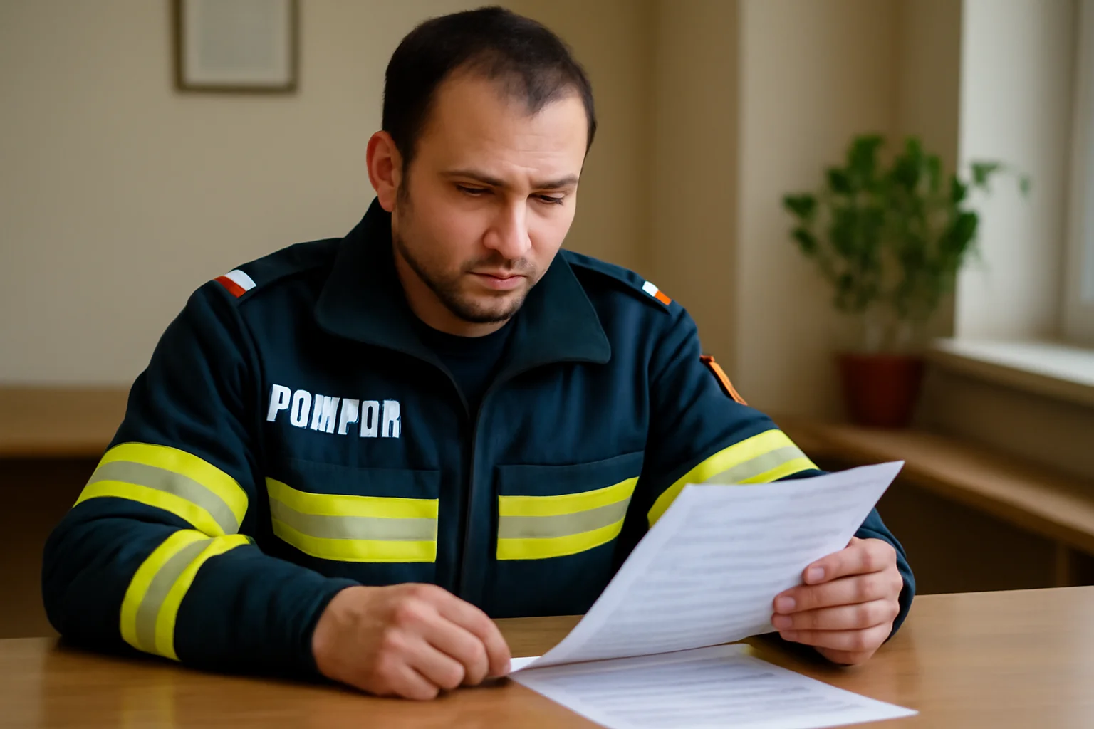 Pompier voluntar din Galați contestă în instanță o amendă rutieră primită după o intervenție la incendiu