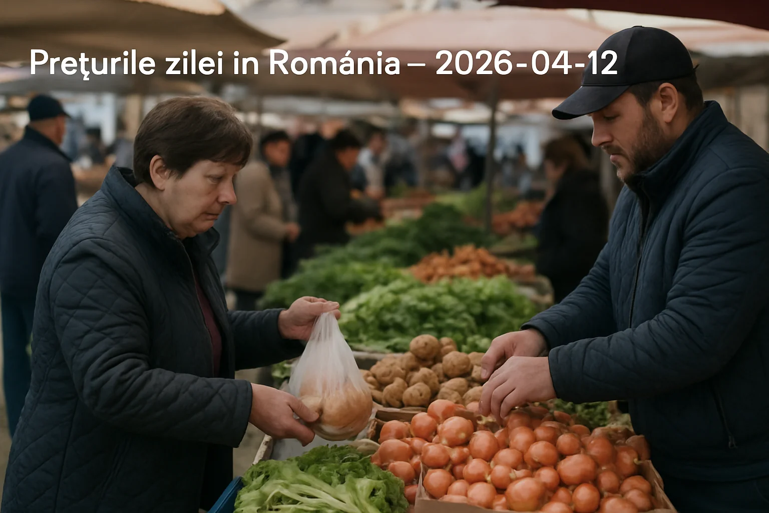 Prețurile zilei în România – 2026-04-12