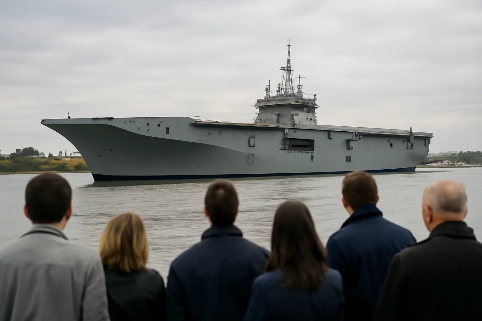 Primul portavion de drone din Europa lansat la Galați pentru Portugalia