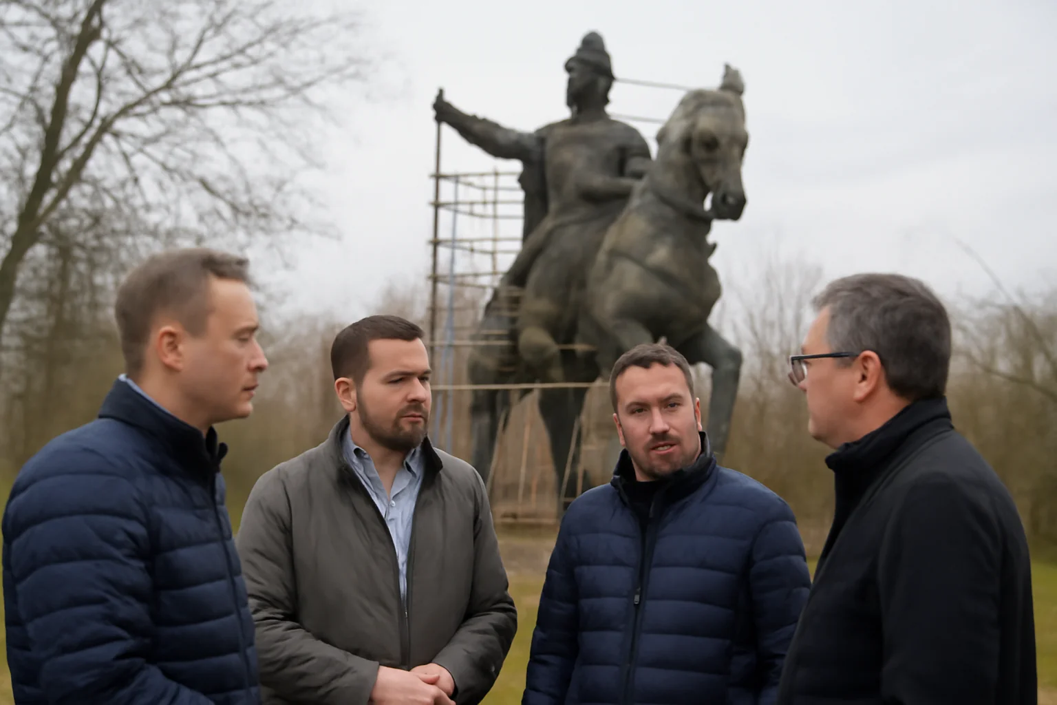 Proiect de restaurare pentru monumentul lui Ioan Vodă cel Viteaz din Galați, avizat oficial