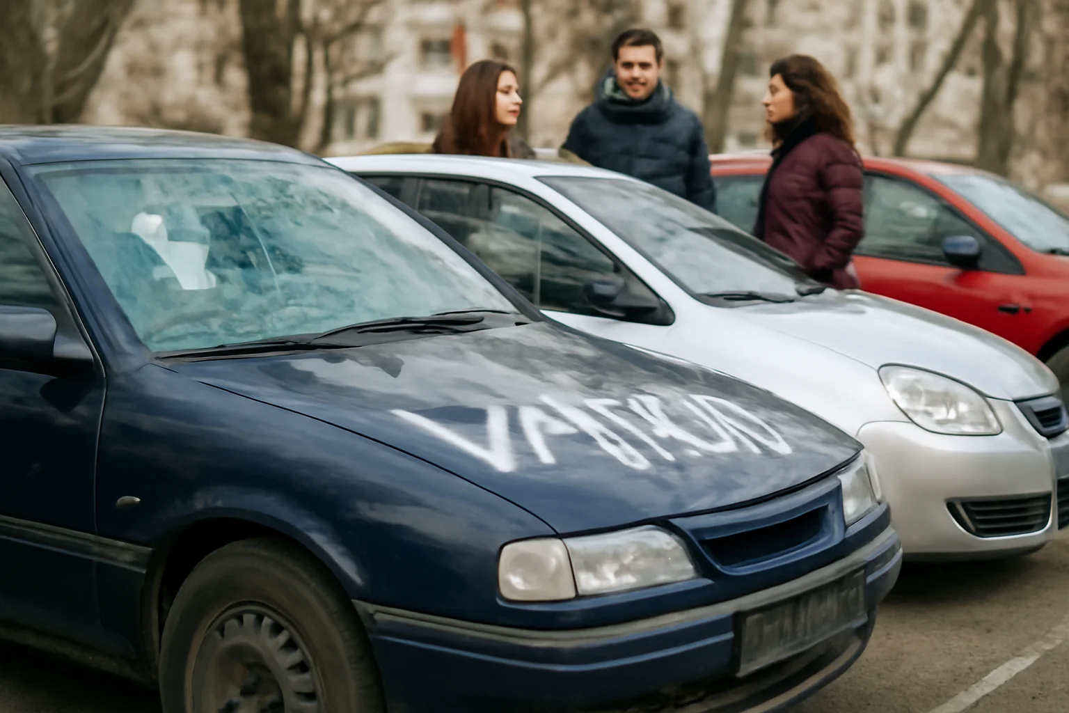 Proprietari din Galați anunță recompensă după vandalizarea mai multor mașini