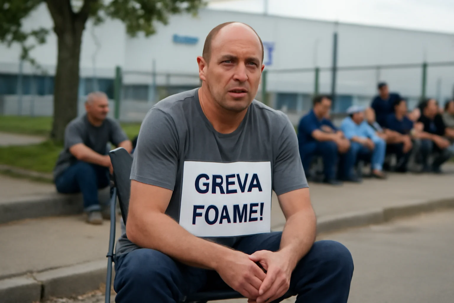 Protest la combinatul siderurgic din Galați: peste 3.000 de angajați Liberty în șomaj tehnic, un salariat intră în greva foamei