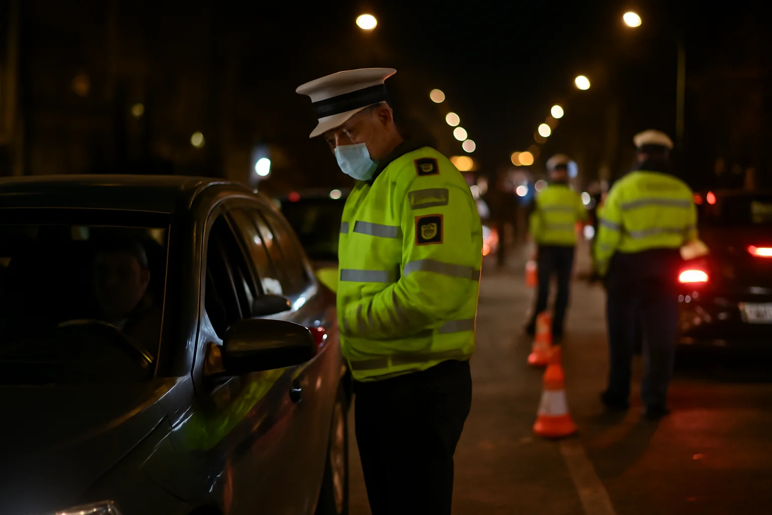 Razie amplă a poliției în Galați: Amenzi și șoferi verificați