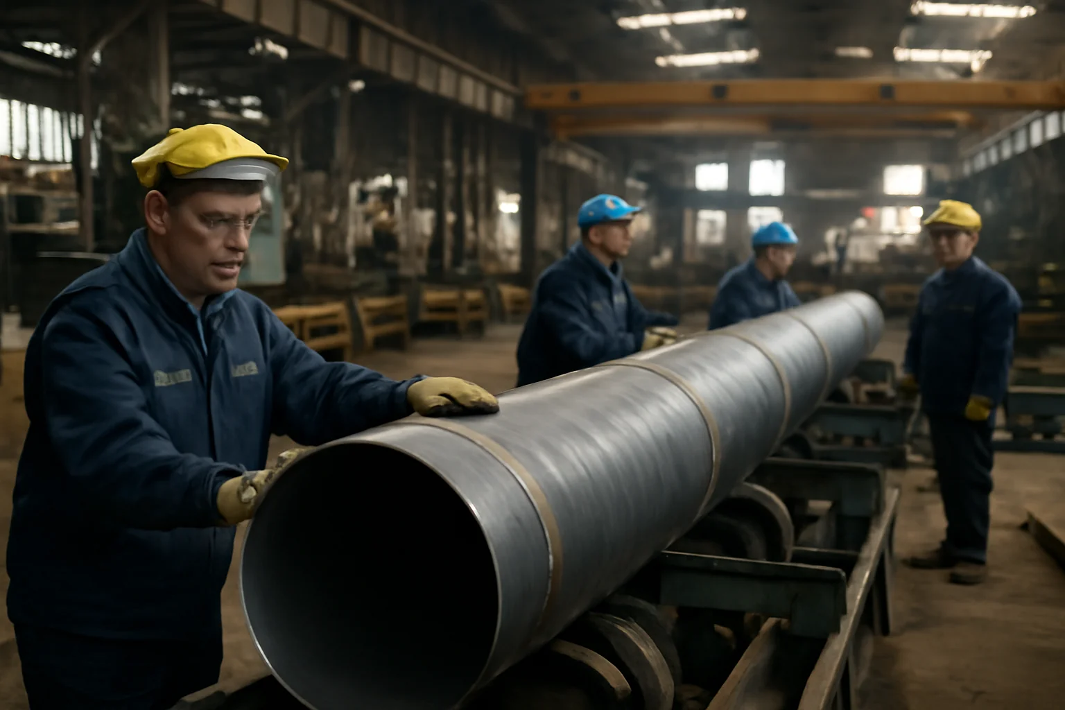 Repornește fabrica de țevi sudate de la combinatul din Galați, alimentată acum exclusiv cu oțel din import