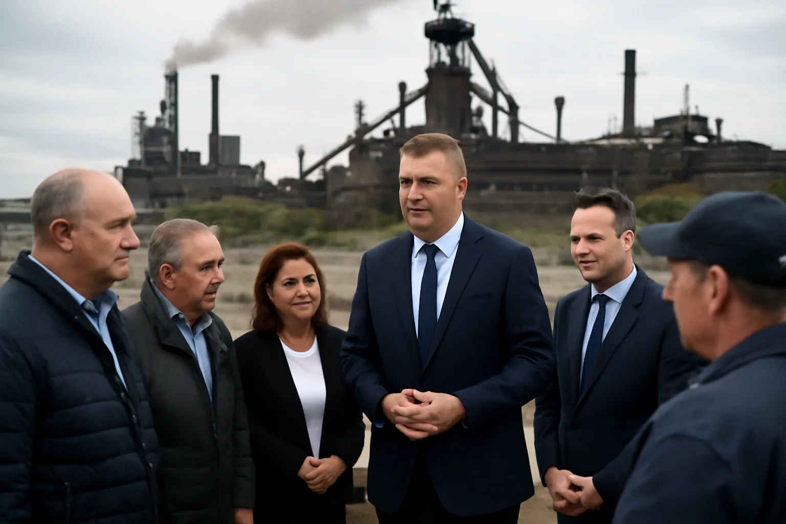 Situația combinatului Liberty Galați, explicată autorităților locale în context de risc pentru locuri de muncă