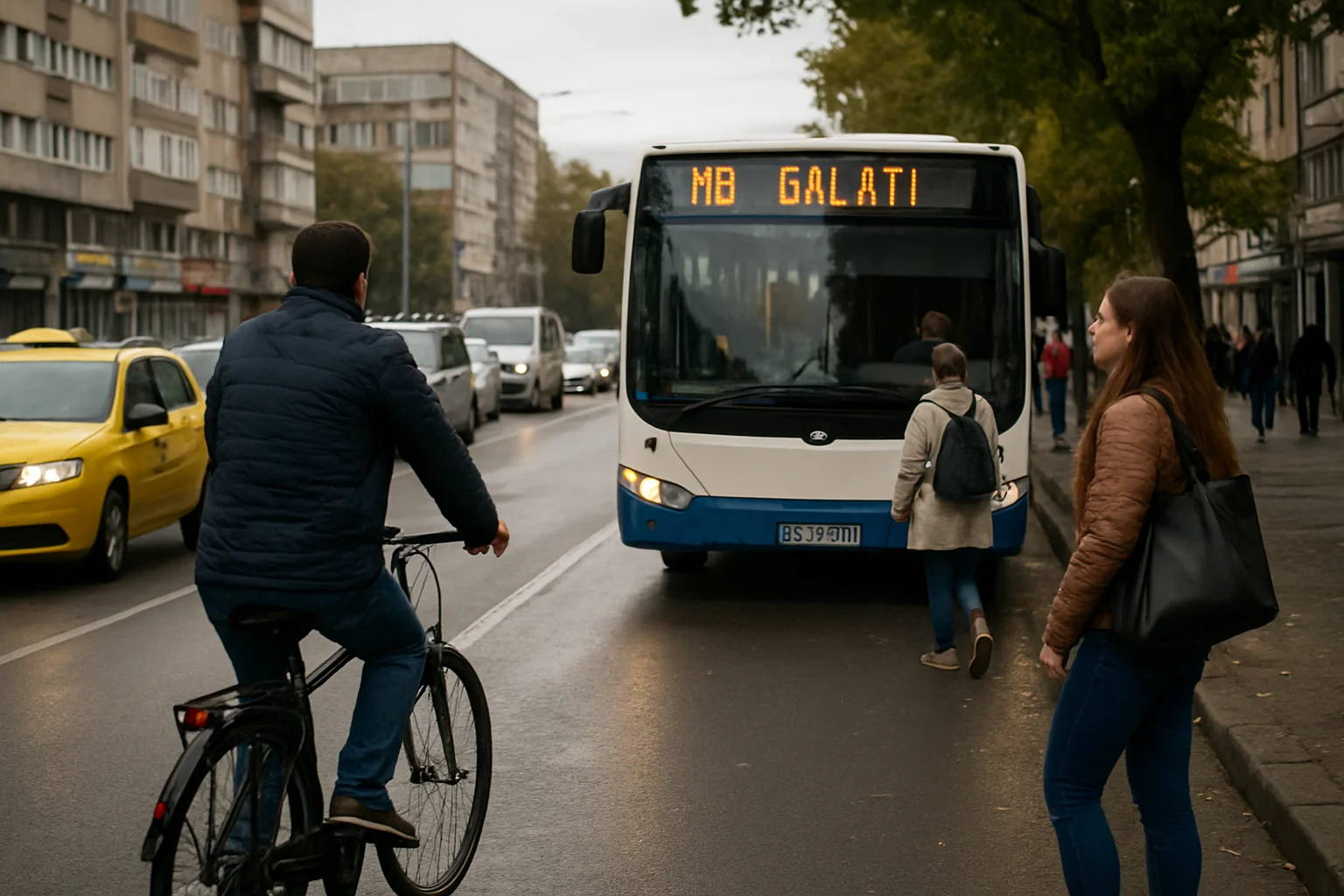 Situația traficului și transportului public în Galați la începutul lunii mai 2026