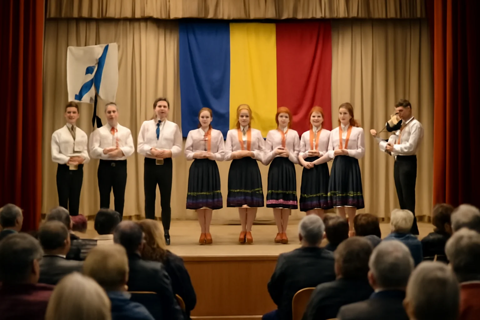 Spectacol folcloric la Galați de Ziua Unirii, la Centrul Cultural „Dunărea de Jos”