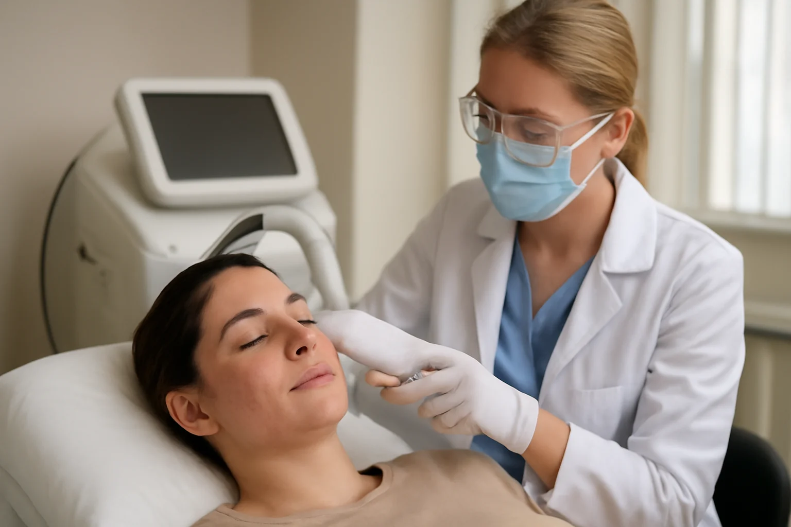 Spitalul Clinic de Boli Infecțioase introduce laser antiacneic de ultimă generație