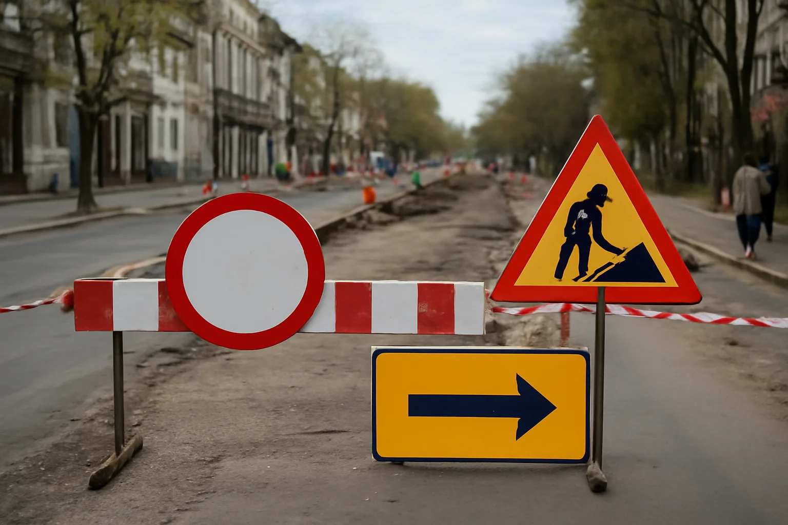 stradă închisă temporar pentru modernizare între 15-17 aprilie